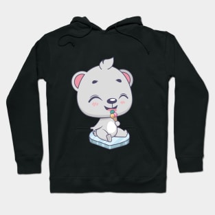 Jolly polar bear Hoodie